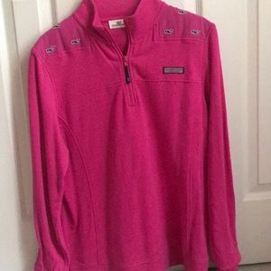 pink vineyard vines pullover